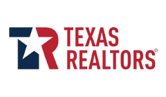 Texas Realtors logo with star design.